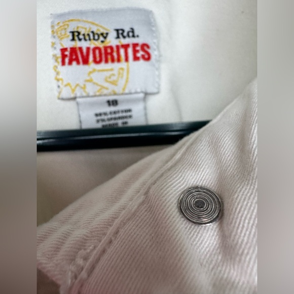 Ruby Rd. Crisp White Jean Jacket - Picture 2 of 6